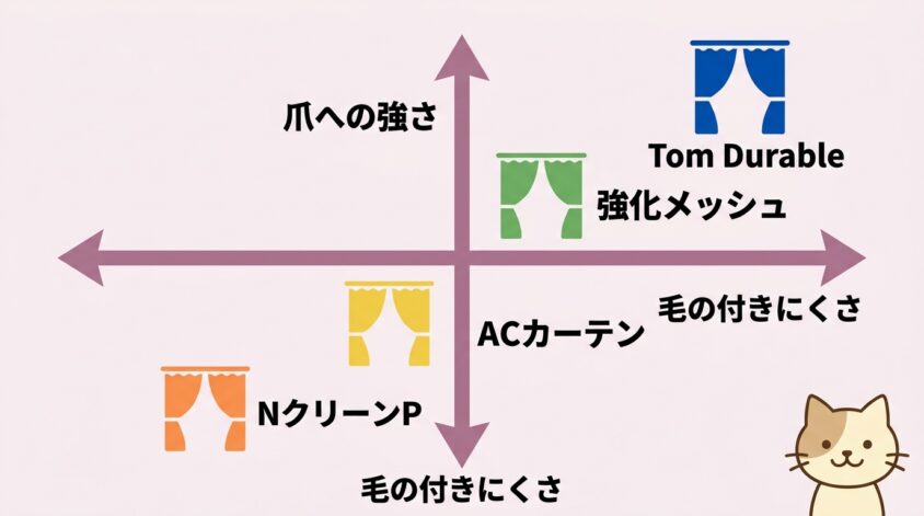 2026年最新の猫対策カーテン4選